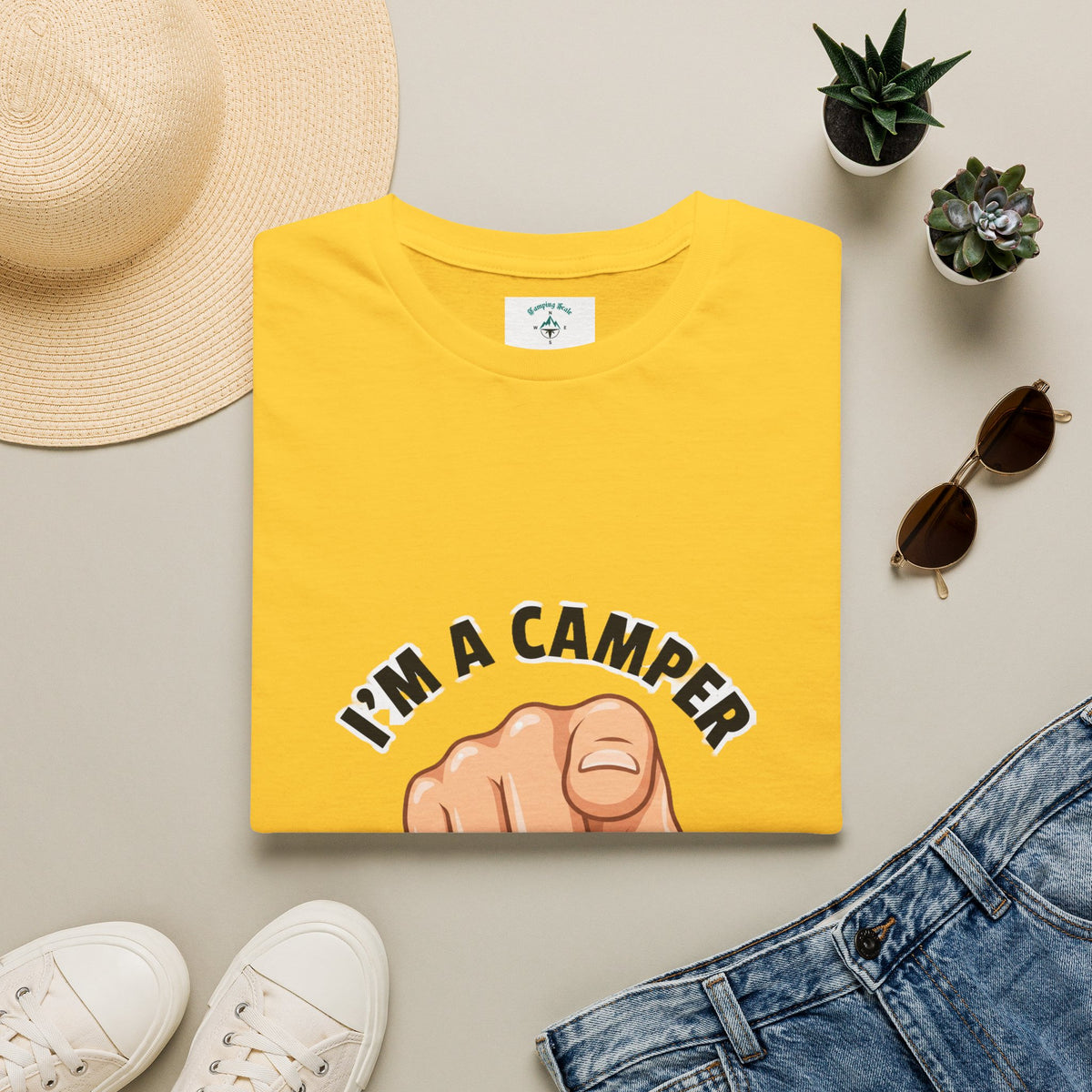 I'm a camper and you?