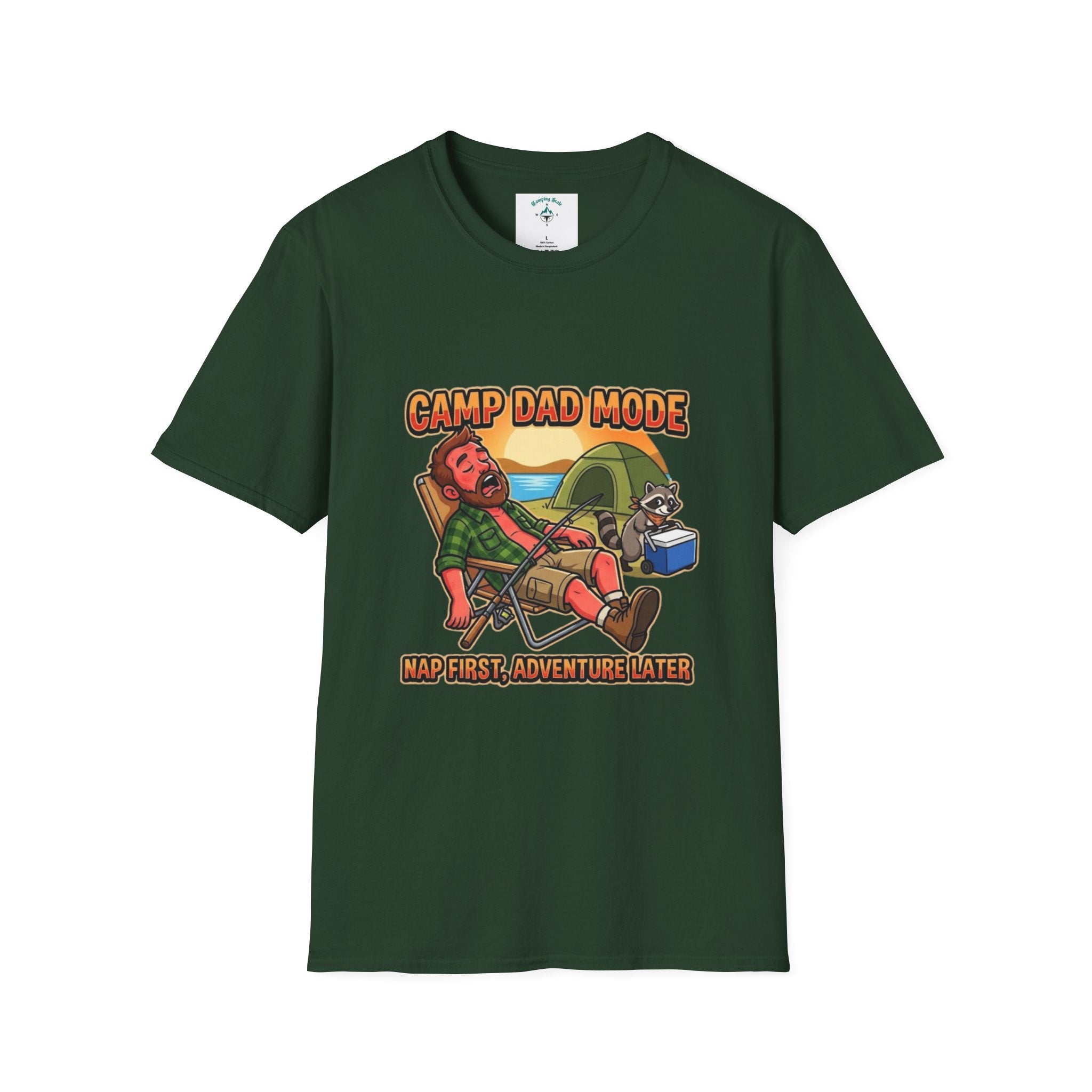 Camp Dad Mode
Nap First, Adventure Later