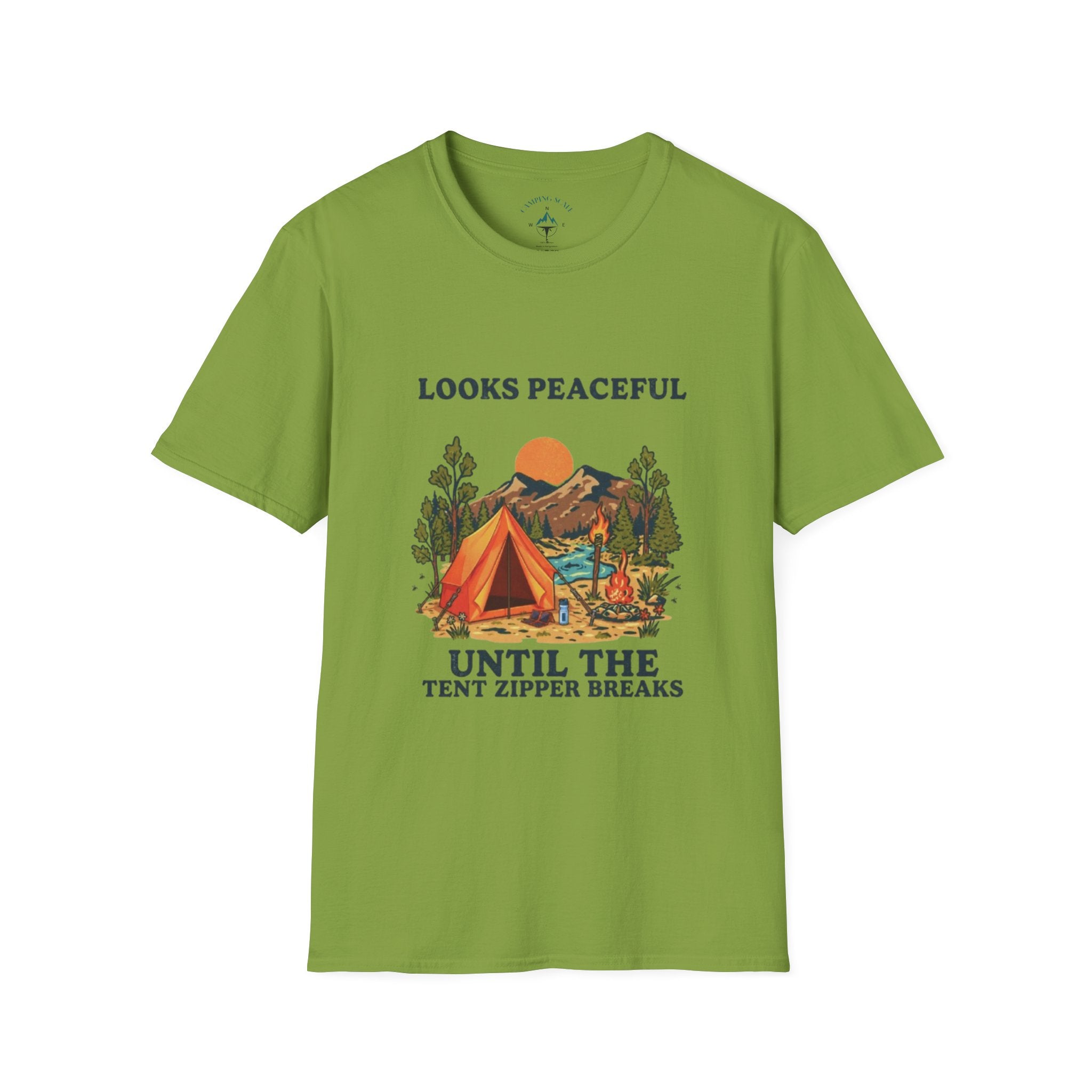 Tent Zipper Chaos Tee