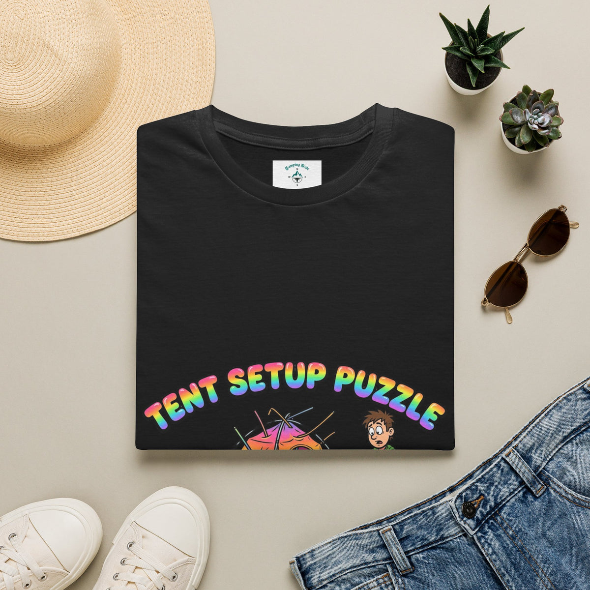 Tent Setup Puzzle
