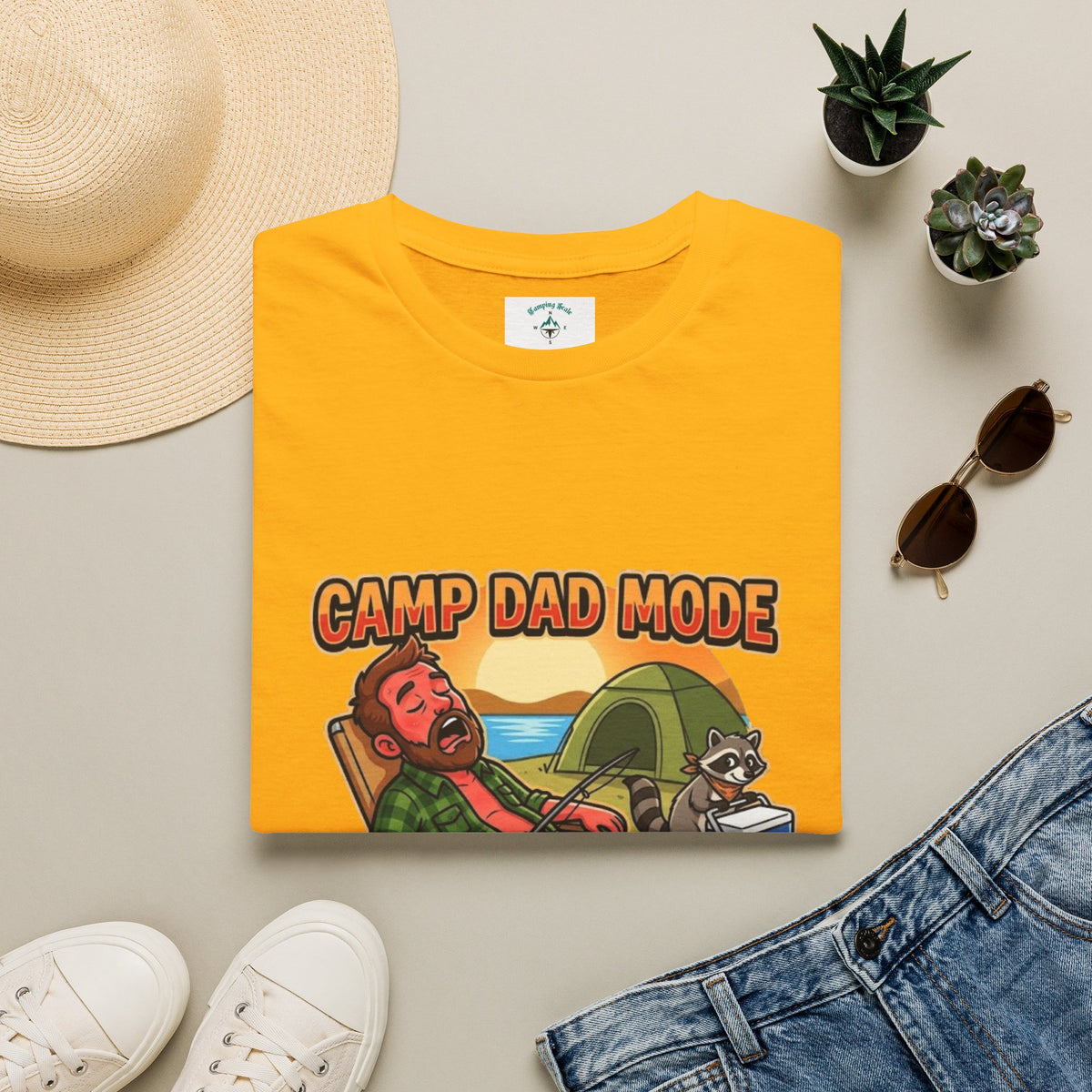 Camp Dad Mode
Nap First, Adventure Later