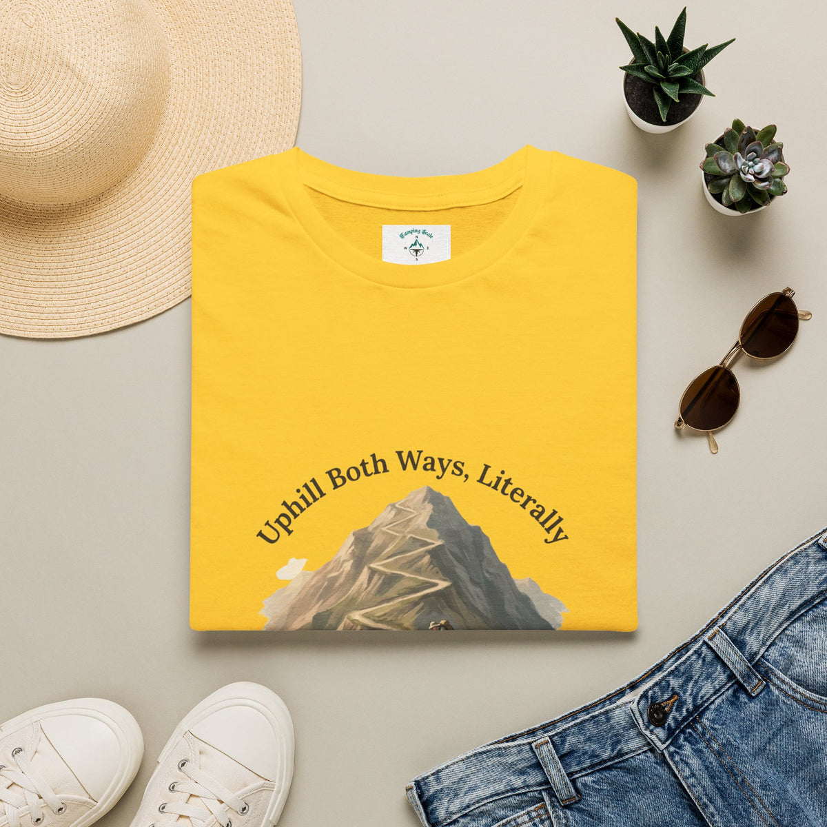Uphill Both Ways, Literally