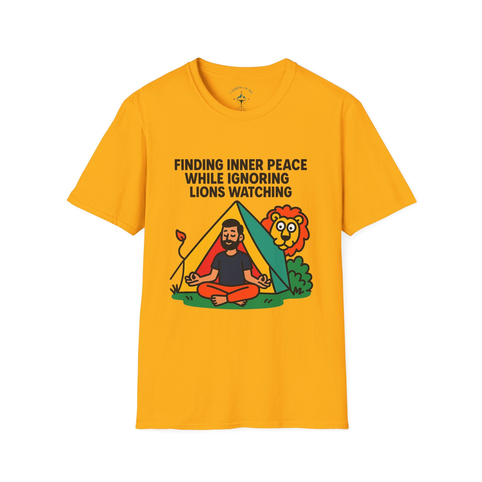 Finding Inner Peace While Ignoring Lions Tee