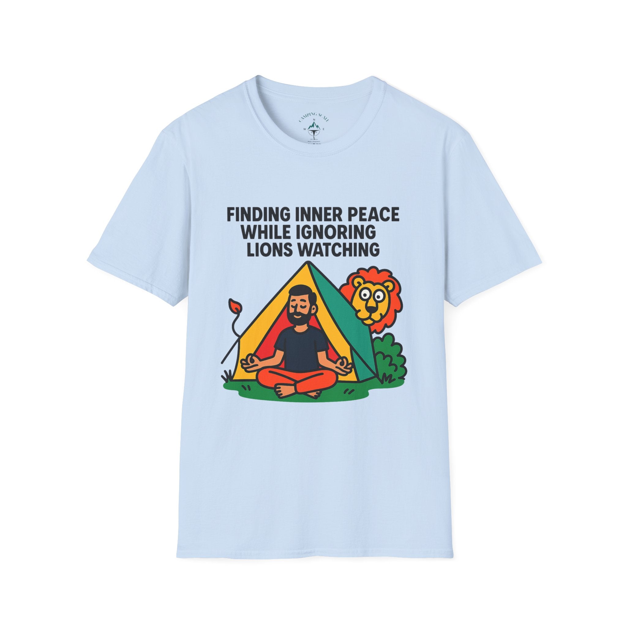 Finding Inner Peace While Ignoring Lions Tee