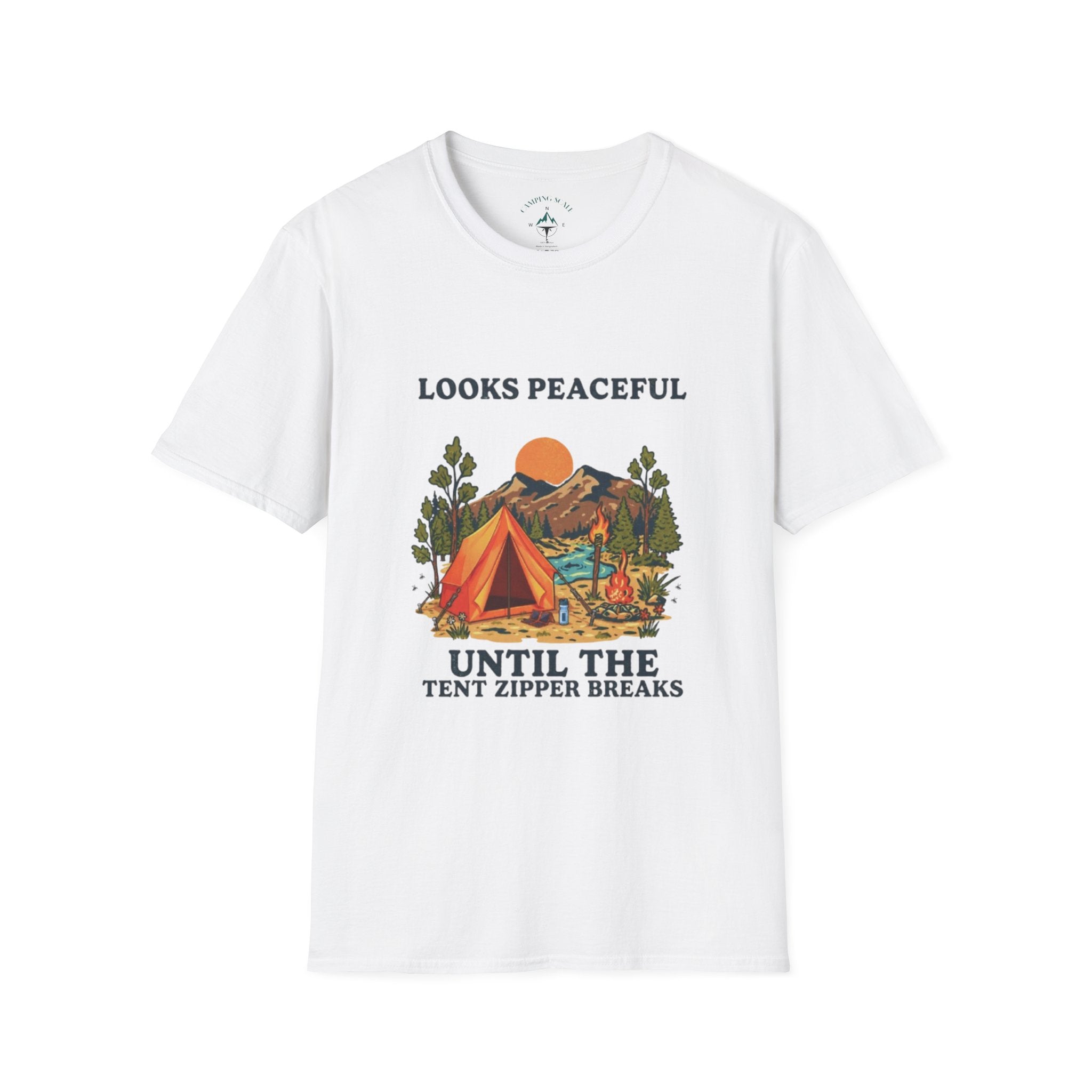Tent Zipper Chaos Tee