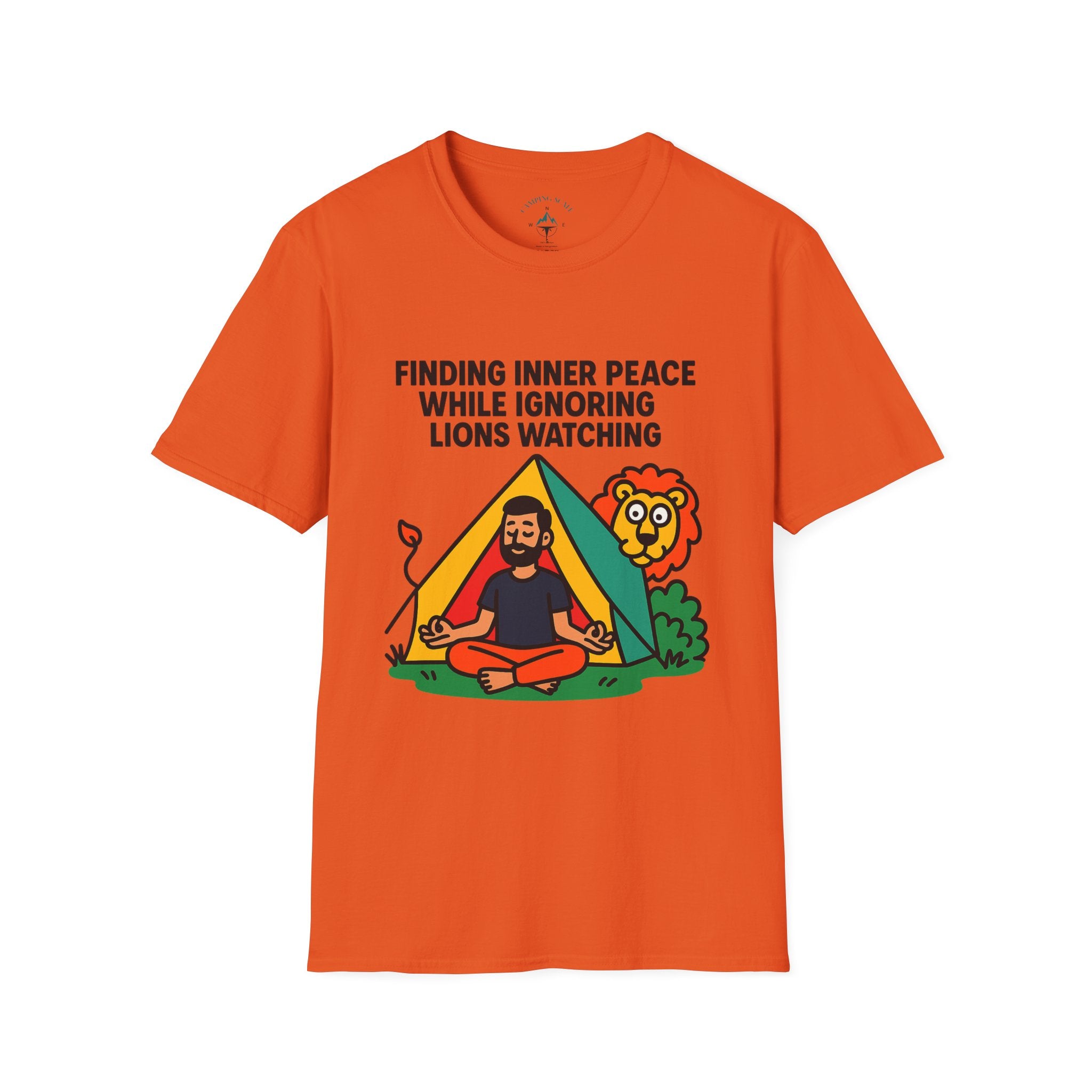 Finding Inner Peace While Ignoring Lions Tee