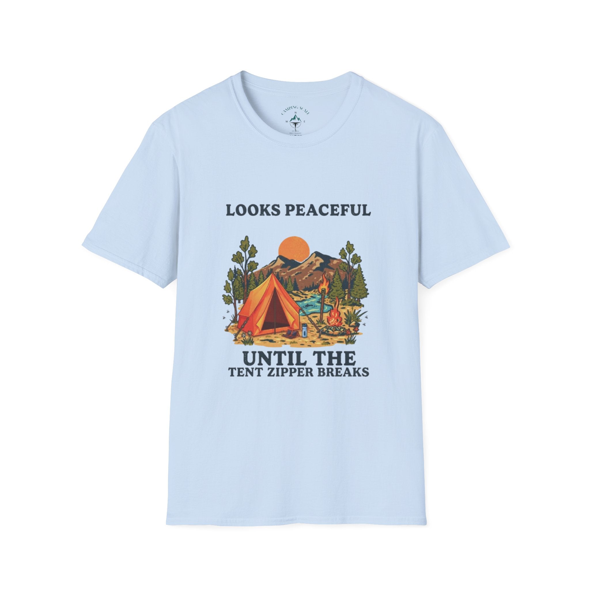 Tent Zipper Chaos Tee
