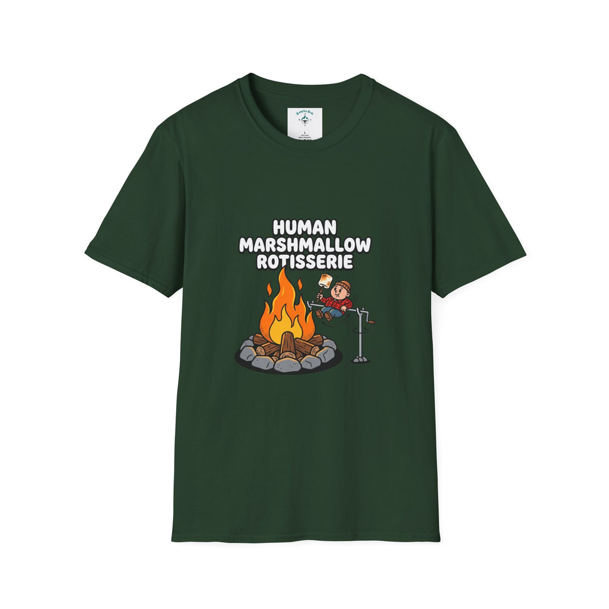 Human Marshmallow Rotisserie