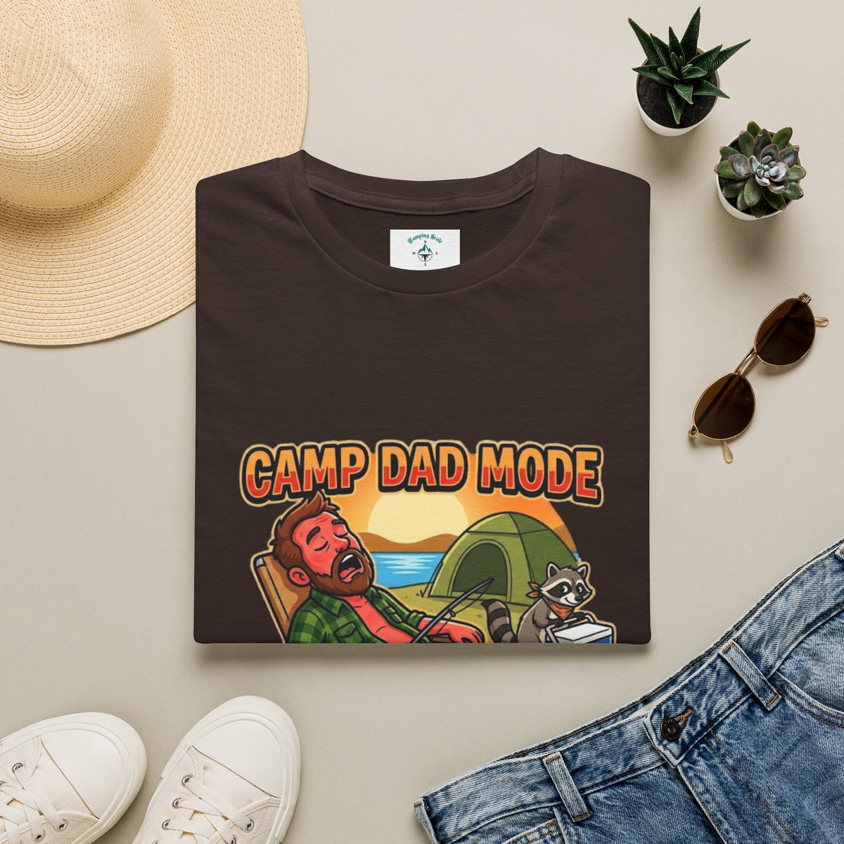 Camp Dad Mode
Nap First, Adventure Later