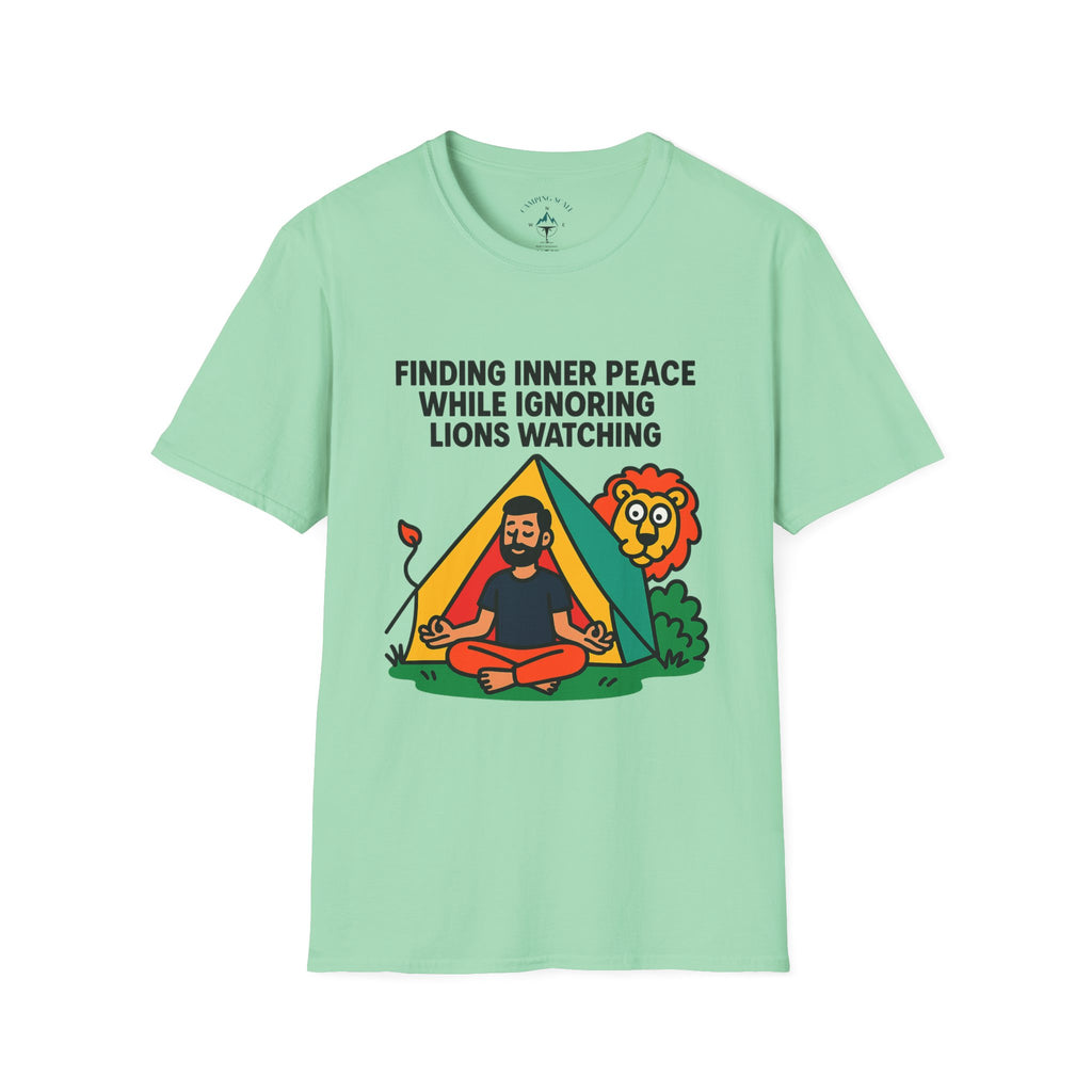 Finding Inner Peace While Ignoring Lions Tee