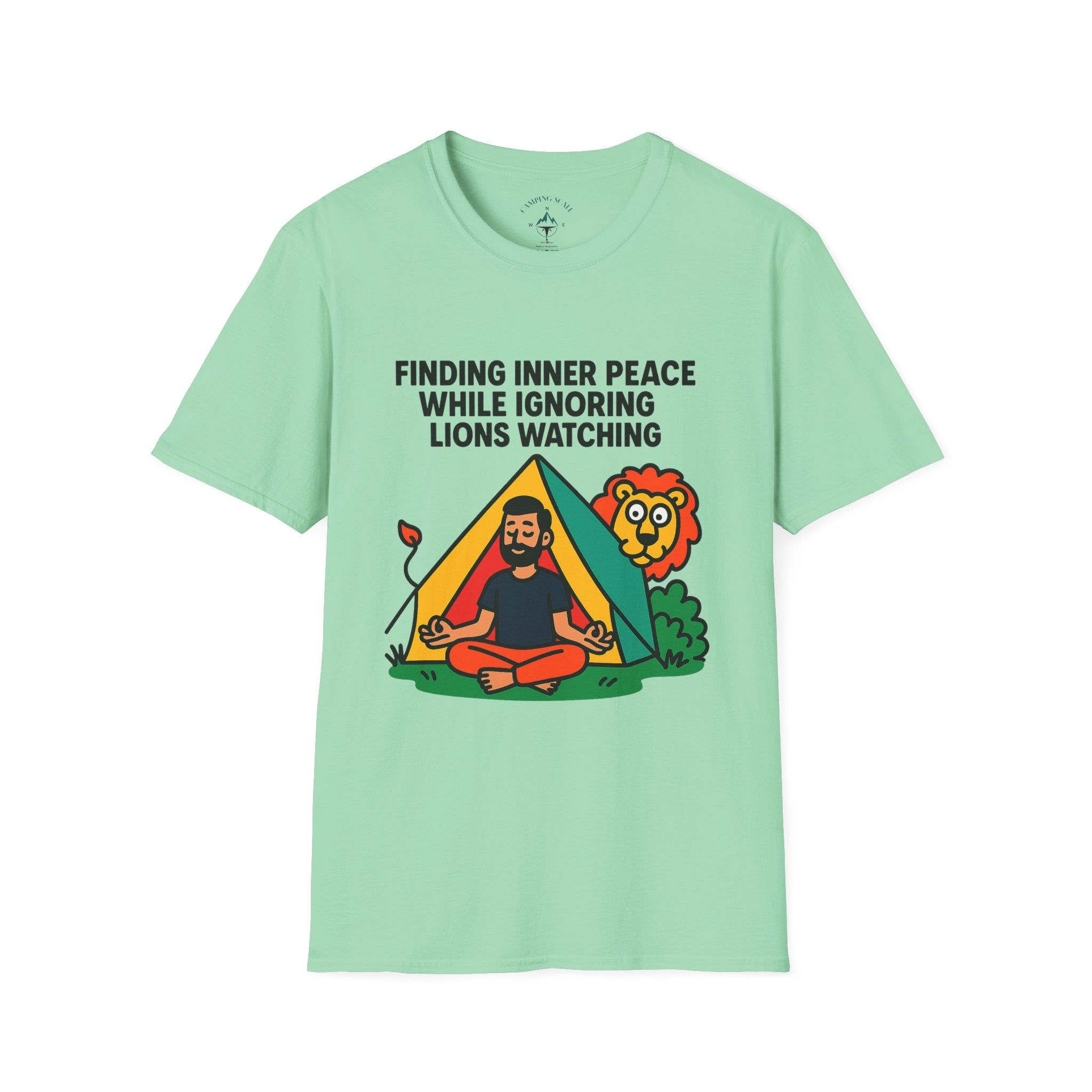 Finding Inner Peace While Ignoring Lions Tee