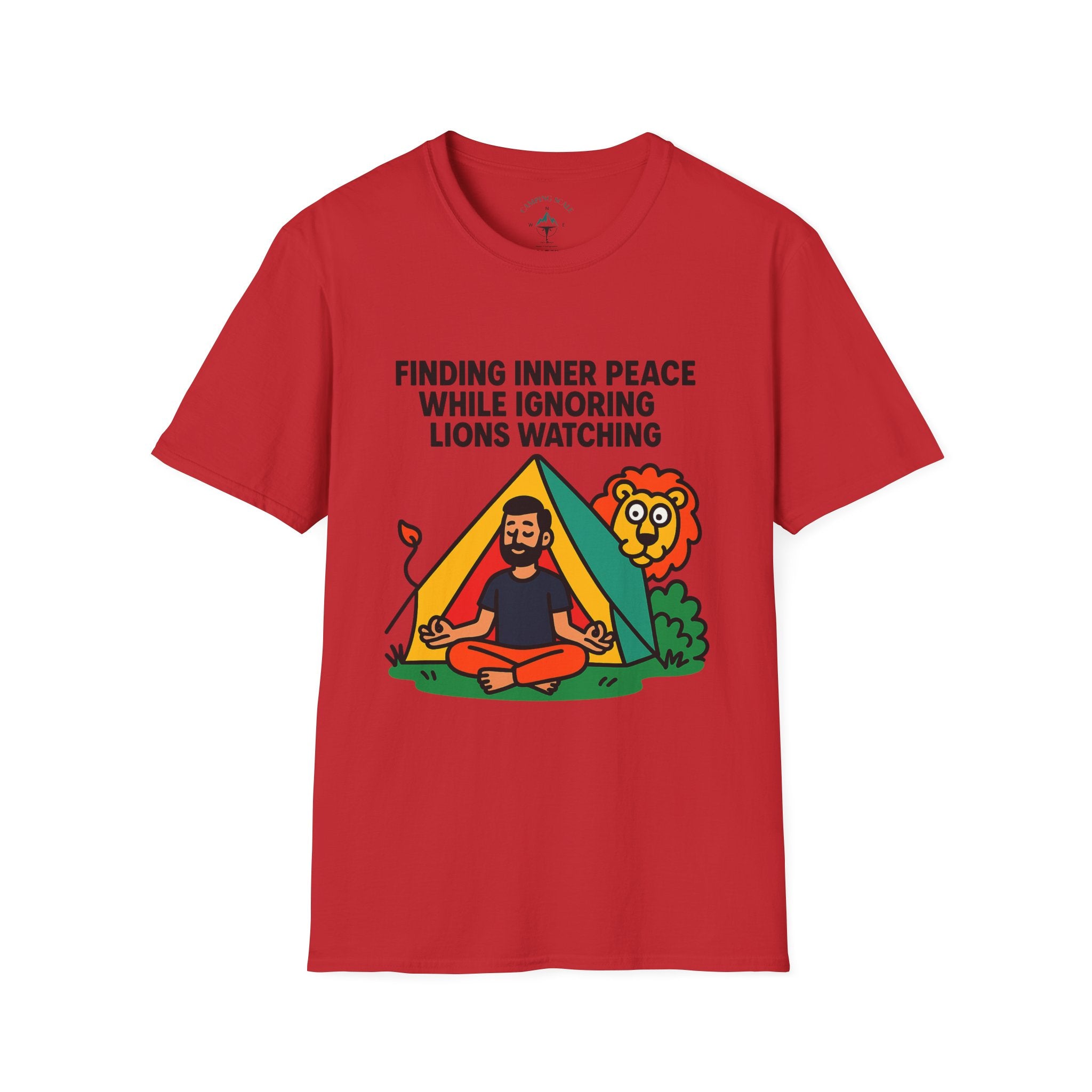 Finding Inner Peace While Ignoring Lions Tee