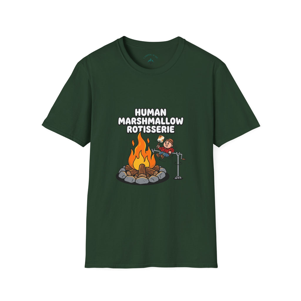 Human Marshmallow Rotisserie