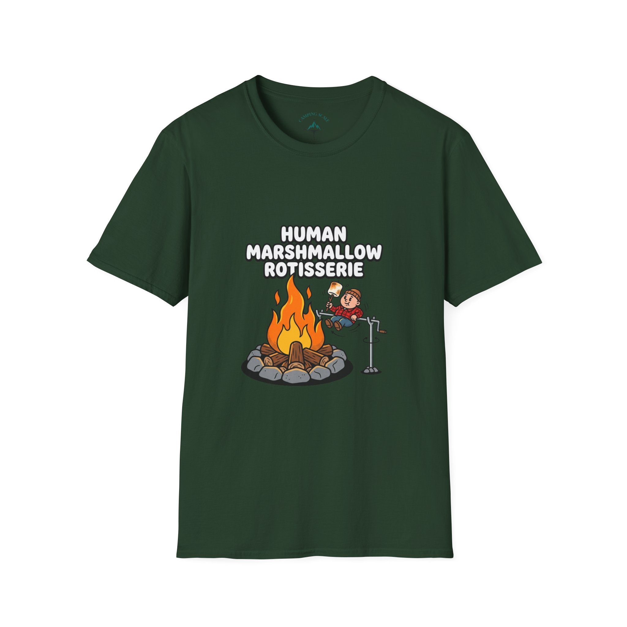 Human Marshmallow Rotisserie
