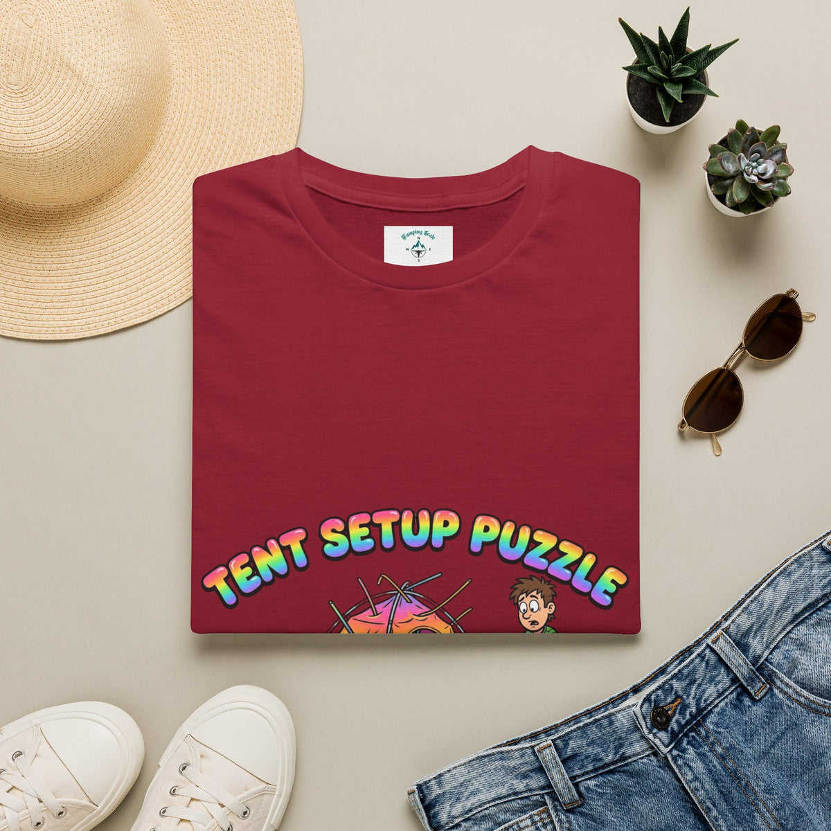 Tent Setup Puzzle