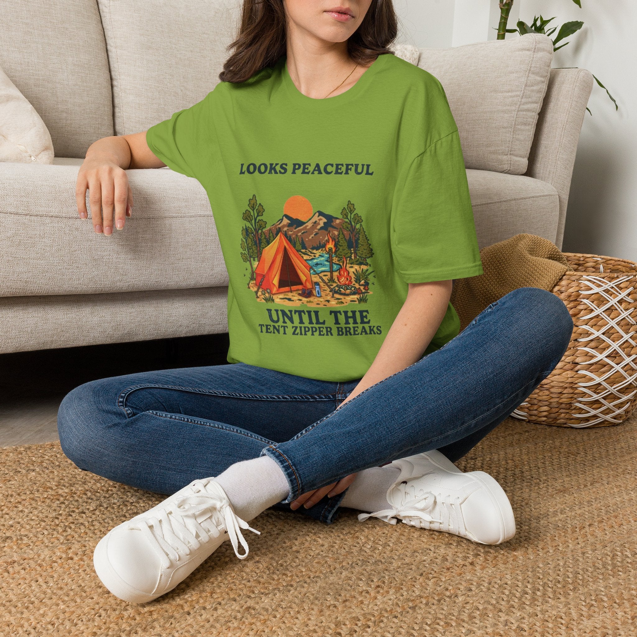 Tent Zipper Chaos Tee