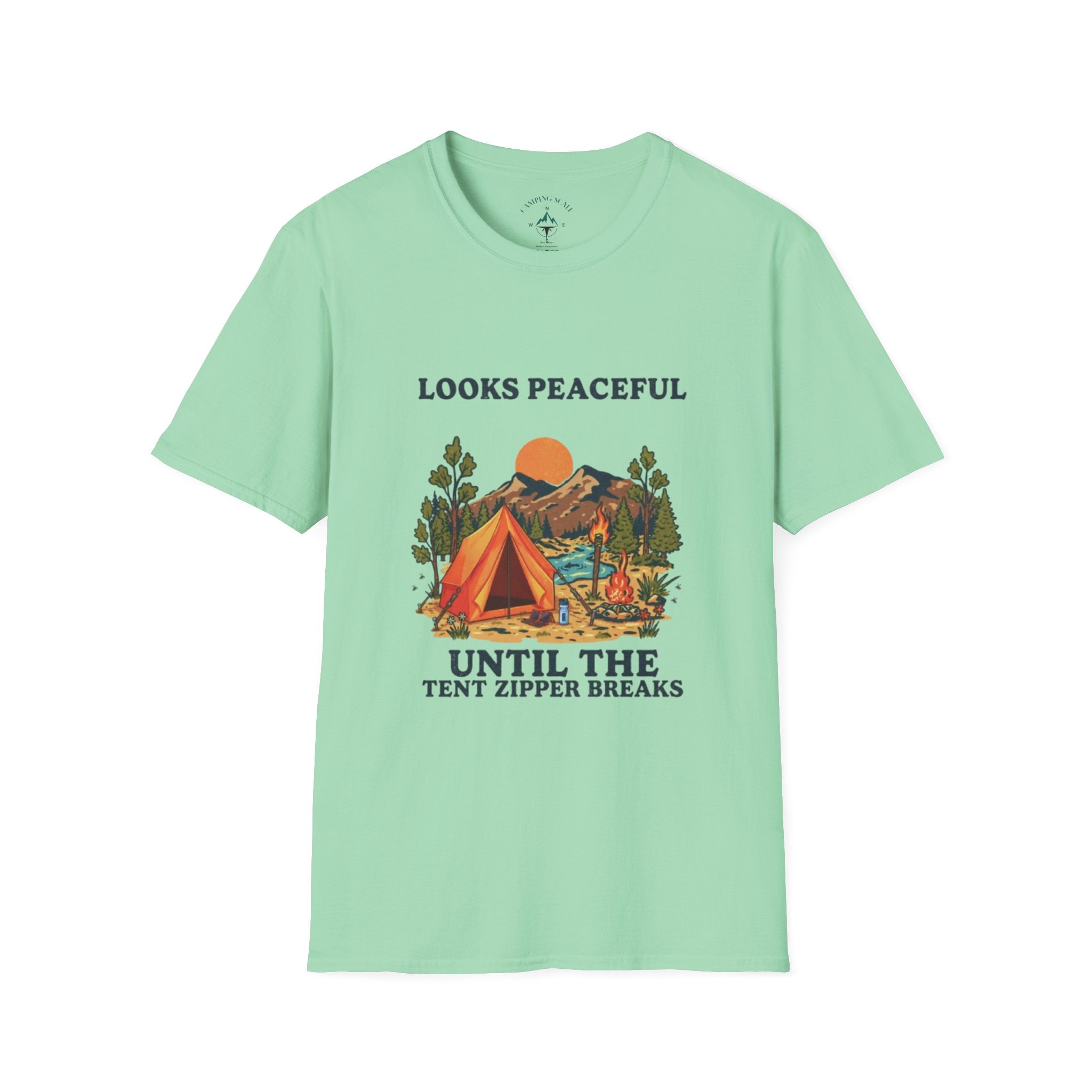 Tent Zipper Chaos Tee