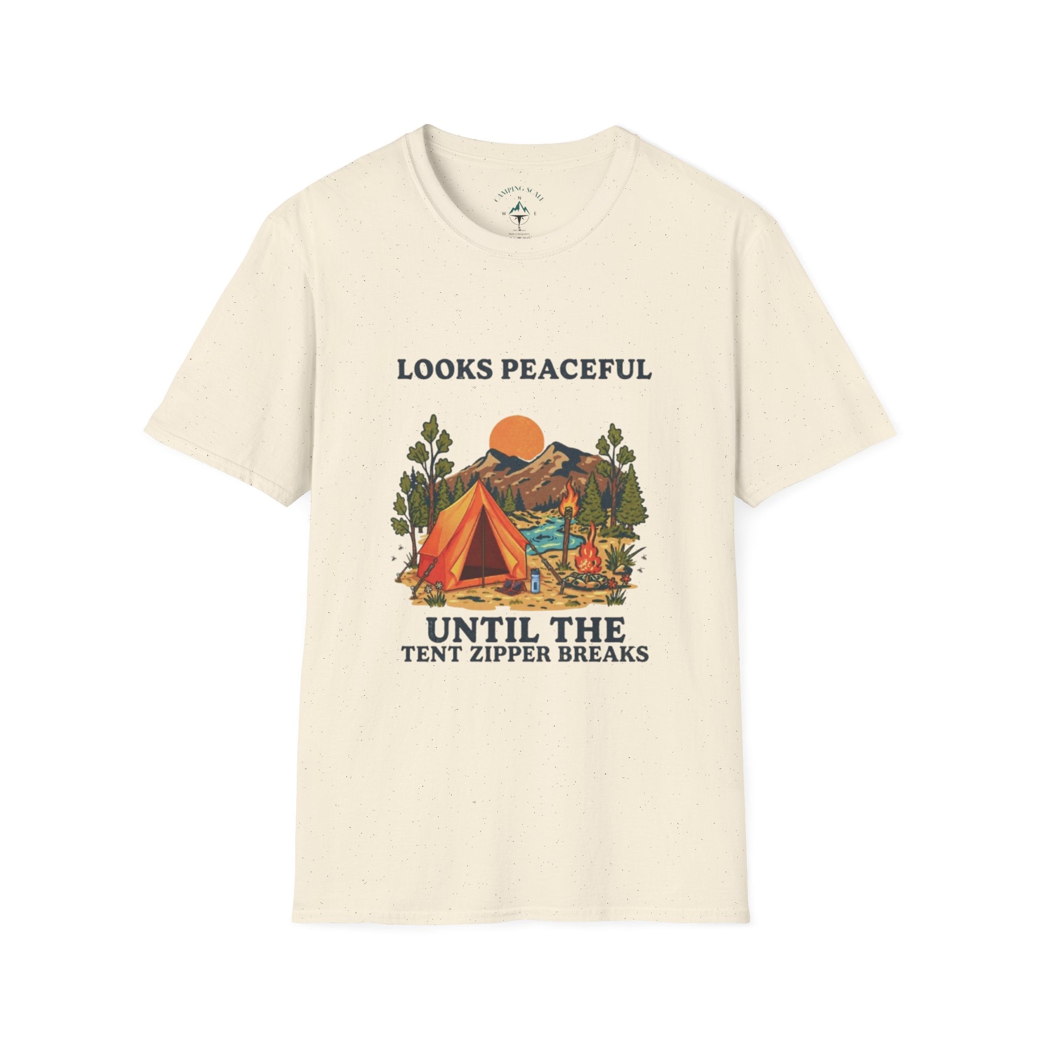 Tent Zipper Chaos Tee
