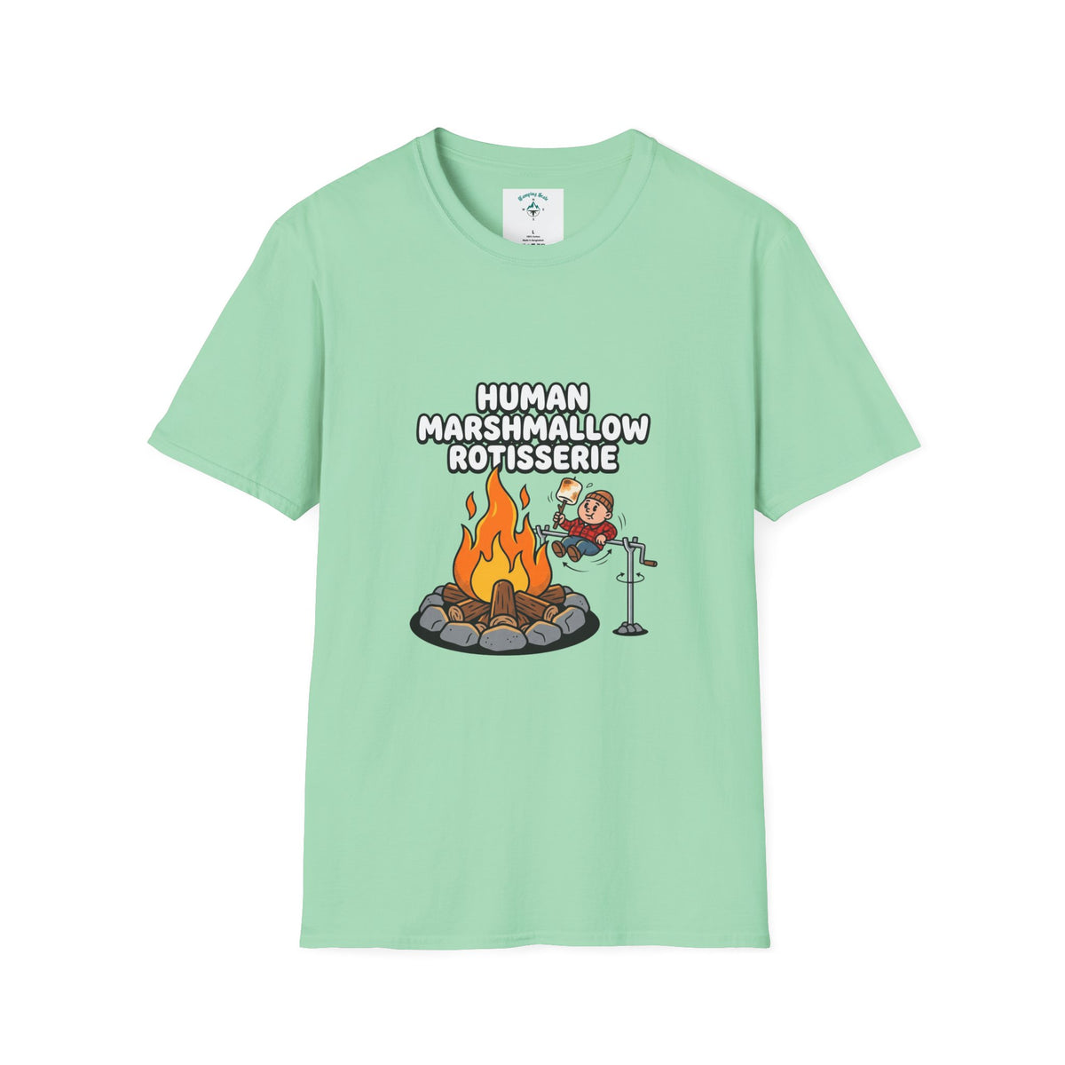 Human Marshmallow Rotisserie