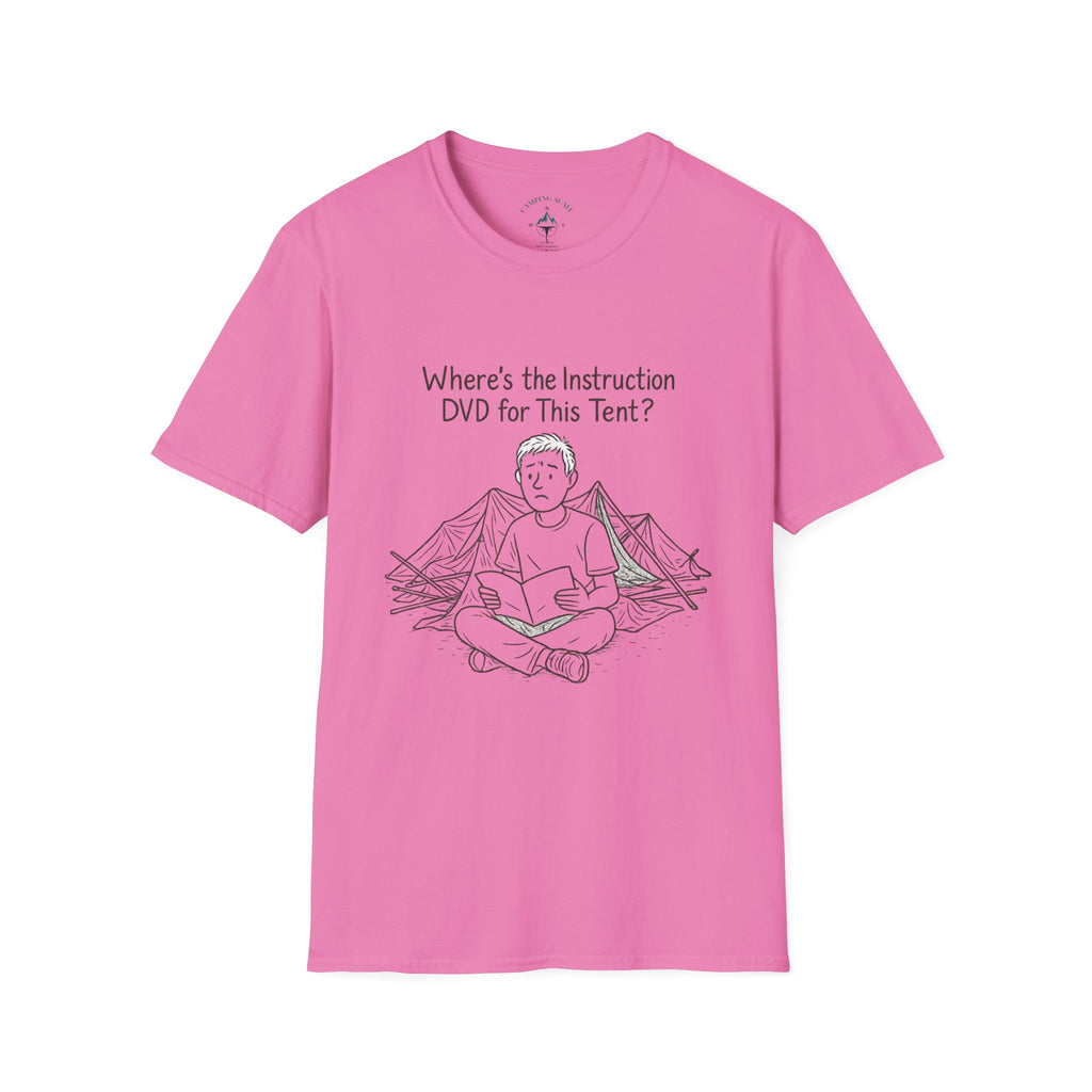 Tent Setup Puzzle Tee