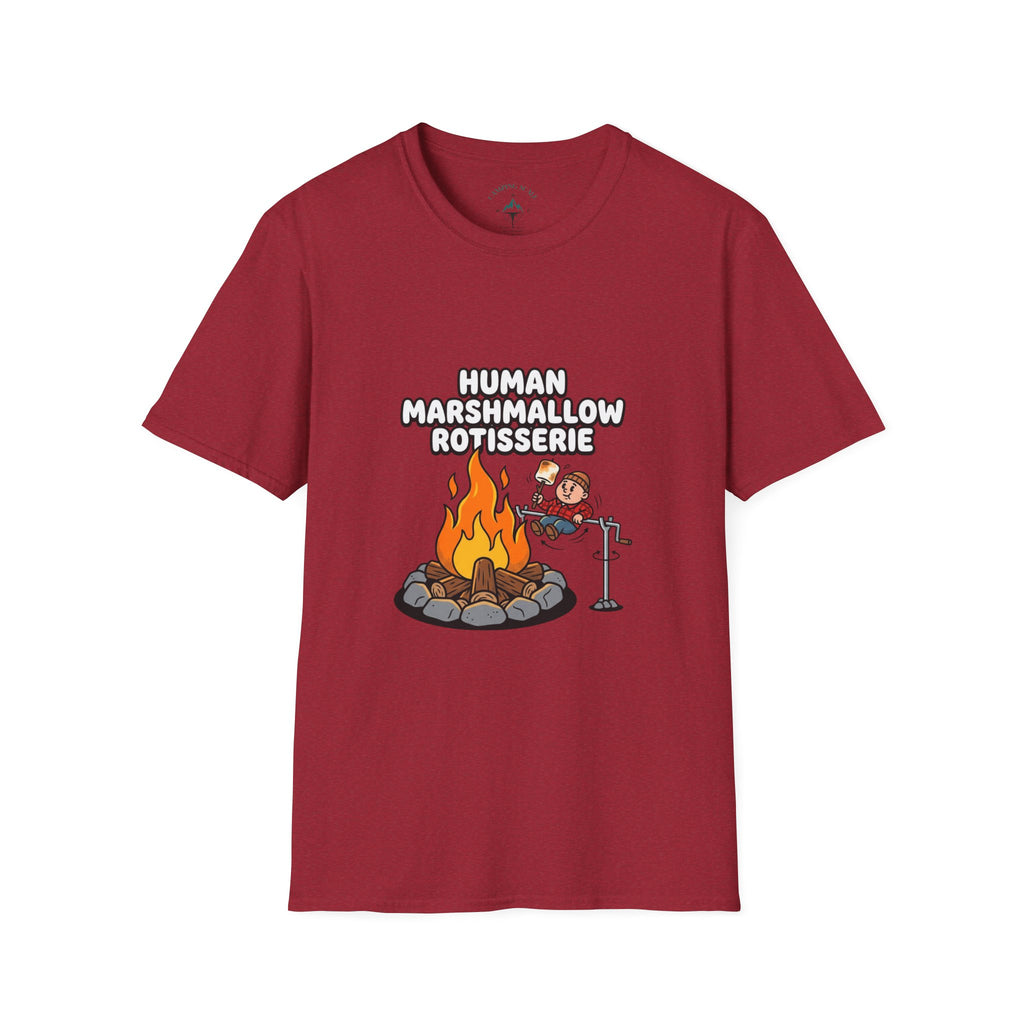 Human Marshmallow Rotisserie